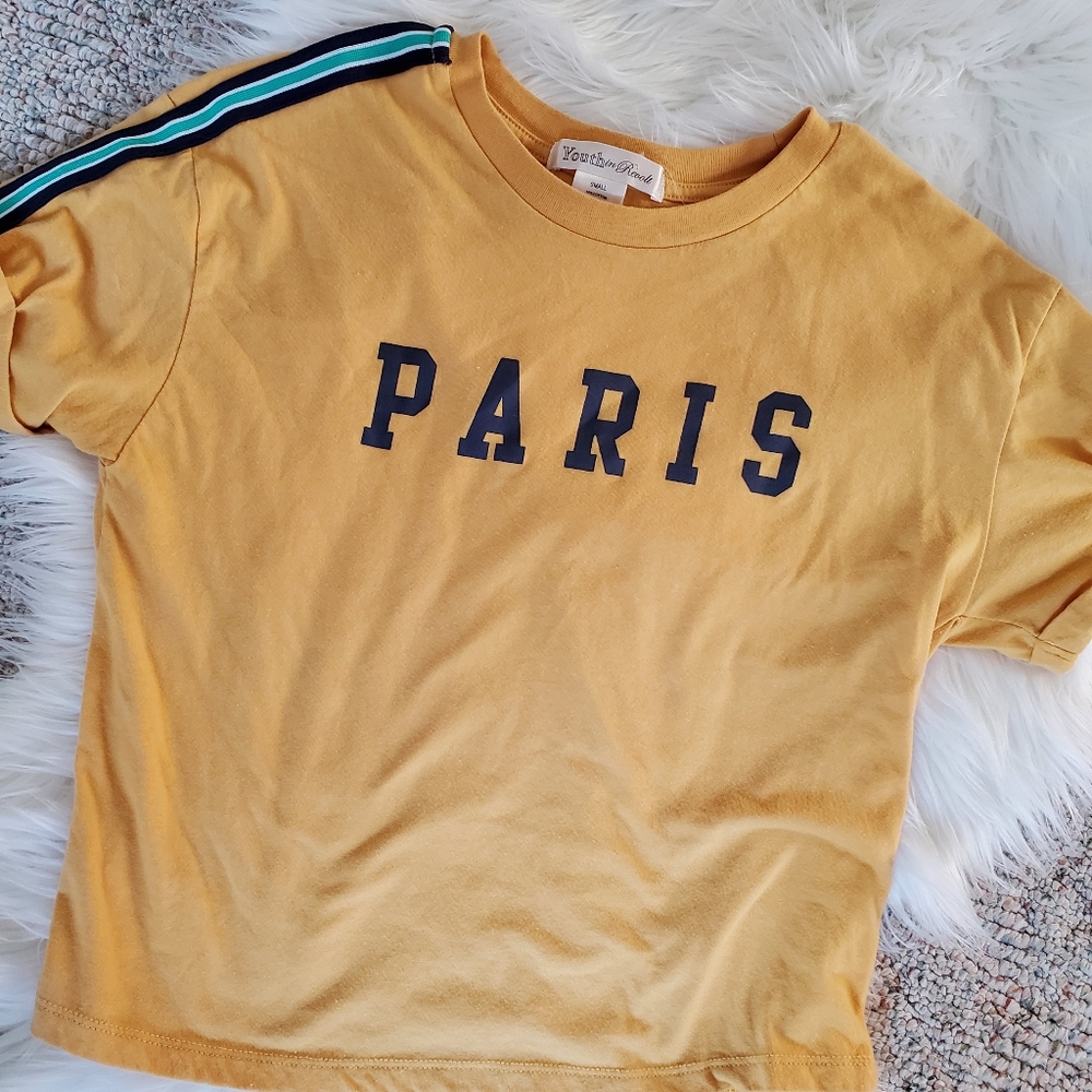 Paris Crop Tee